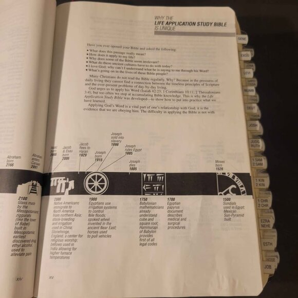 NIV Life Application Study Bible - Picture 6 of 7